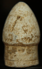 SOLD TL6748 Civil War 0.69 Caliber Carved Bullet