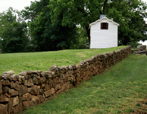 Stone wall at Fredericksburg