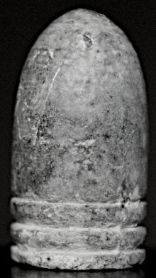 Civil War Bullet - 0.54cal. Lube Groove EC  ~  TL8383  $25