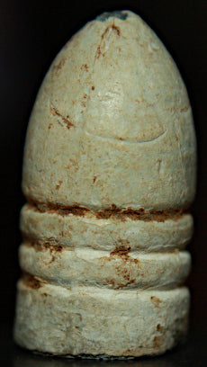 High Base Ring-Southern Arsenal-Civil War Bullet  ~  TL8163  $30