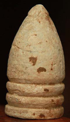 Civil War Bullet - CS Large Nose Cast-ExNice  ~  TL8181  $22