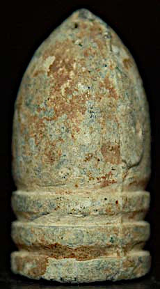 Civil War Bullet - BIG Crude Teat in Cavity  ~  TL8236  $22