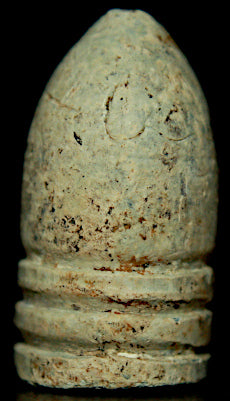 Civil War Bullet - Off Center Teat in Cavity  ~  TL8273  $20