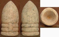 Civil War Bullet - Side Cast GA Troops-Teatless  ~  TL8177  $20