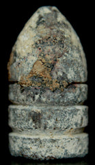 Machined Ring Civil War Bullet with Spaced Rings  ~  TL8168  $12