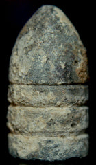 Machined Ring Civil War Bullet with Spaced Rings  ~  TL8168  $12