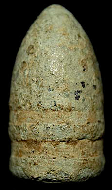 Civil War Bullet - Linen Cartridge Sharps-Very Nice  ~  TL7957  $20