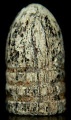 Civil War Bullet - Confederate Salvaged Lead-Great Striations  ~  TL8394  $24