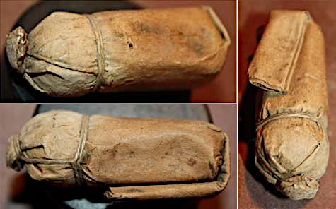 SOLD  Civil War Cartridge - 0.54cal. for Single Shot Pistol  ~  TL8370  SOLD-SOLD