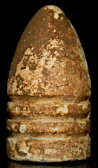 Civil War Bullet - Confederate High Base First Ring  ~  TL8345  $12