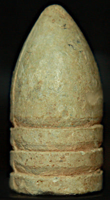 Civil War Bullet ~ M&M 647 Confederate Cone Pin Cavity ~  TL8186  $22