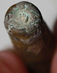 Civil War Cartridge - Whole Dug Burnside-Nice  ~  TL8213  $75