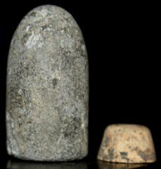 Civil War Bullet - 57 Base Marked Enfield  ~  TL8305  $10