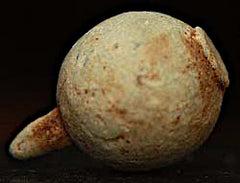 SOLD   0.50 CALIBER 1851 ADAMS REVOLVER-DUST BIN BALL ~  TL8166 SOLD