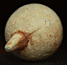 SOLD   0.50 CALIBER 1851 ADAMS REVOLVER-DUST BIN BALL ~  TL8166 SOLD