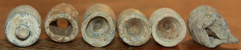 A Nice Pile of Civil War Bullets  ~  TL8008  $20