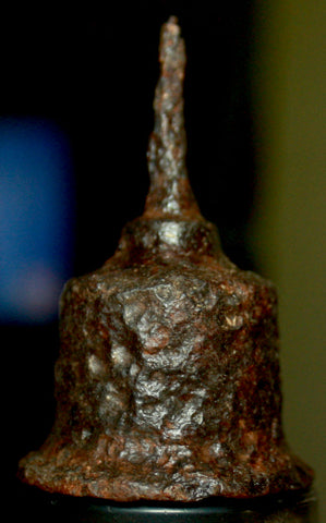SOLD-SOLD  Civil War Iron Candle Stick Holder  ~    $55  SOLD-SOLD