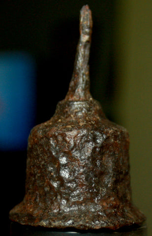 SOLD-SOLD  Civil War Iron Candle Stick Holder  ~    $55  SOLD-SOLD
