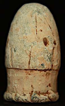 Civil War Carved Bullet - Very Nice  ~  TL8317  $20