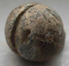 Three Civil War Bullets (2 are carved)  ~  TL7994   $22