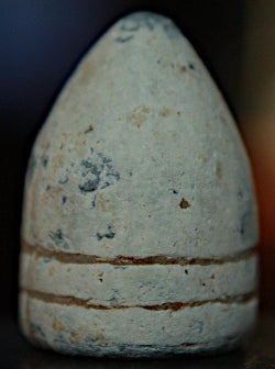 Cut-Off/Carved 0.69 Cal. Civil War Bullet  ~  TL8155  $11