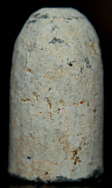 Civil War Bullet - Lightly Carved Baby Tower  ~  TL8180  $12