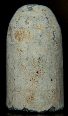 Civil War Bullet - Lightly Carved Baby Tower  ~  TL8180  $12