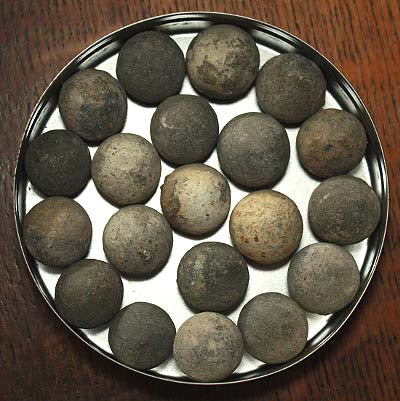 20 Old Clay Marbles  TL7567  $30