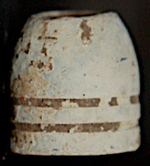 Carved Fishin' Sinker Civil War Bullet-Very Nice  ~  TL8106  $10