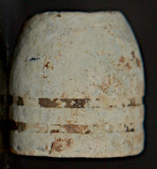 Carved Fishin' Sinker Civil War Bullet-Very Nice  ~  TL8106  $10