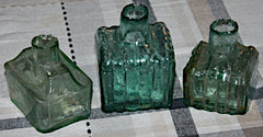 Civil War Era Inkwells - All Are Nice  ~  TL8336  $60 for all three