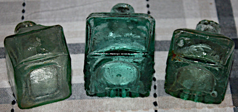 Civil War Era Inkwells - All Are Nice  ~  TL8336  $60 for all three