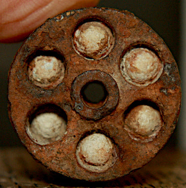 Fully Loaded S&W Revolver Cylinder  ~  TL8107  $400