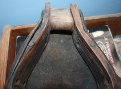 Very Old Wooden Stirrup-Hooded  ~  TL7793  $70