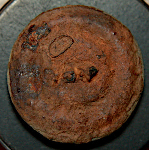 Civil War Button - CS Block I-Channel Back  ~  TL8257  $90