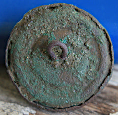 Civil War Button - Channel Back NC State Seal  ~  TL8285  $70