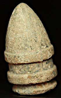 SOLD-SOLD  Civil War Bullet - Two Band Sharps  ~  TL8227  $50  SOLD-SOLD