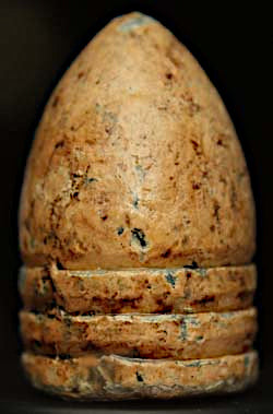 Civil War Bullet - 0.69cal. with Small Plug Cavity  ~  TL8251  $10
