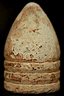 Sold  Civil War Bullet - 0.71 Caliber-Plug Cavity  ~  $21  SOLD-SOLD