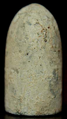 Civil War Enfield Bullet - truncated (flat tip) cone  ~  TL8190  $16