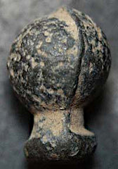 Civil War Bullet - Round Ball with UnCut Sprue  ~  TL7871  $12