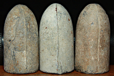 Civil War Bullets - 3 CS Enfields Dug Together  ~  TL8210  $24