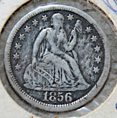 1856 Seated Liberty Dime-Nice  ~  TL8264  $20