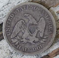 1861 O Seated Liberty Half Dollar Coin  ~  TL7763  $110