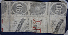 Civil War Fractional Note - NC 25 Cts Recycled-Nice  TL8315  $45