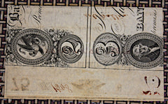 Civil War Paper Money - 1863 Recycled Note  ~  TL8411  $32