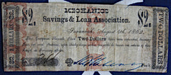 Civil War Dated $2 Note - Recycled  ~  TL8283