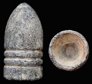 Mckee & Mason 366 Confederate High Base 3 Ring Bullet