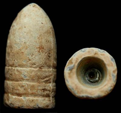 Mckee & Mason 454 Confederate Bullet With A Teat Inside Of The Cavity