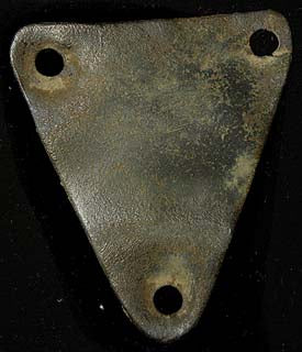 Confederate Saddle Shield